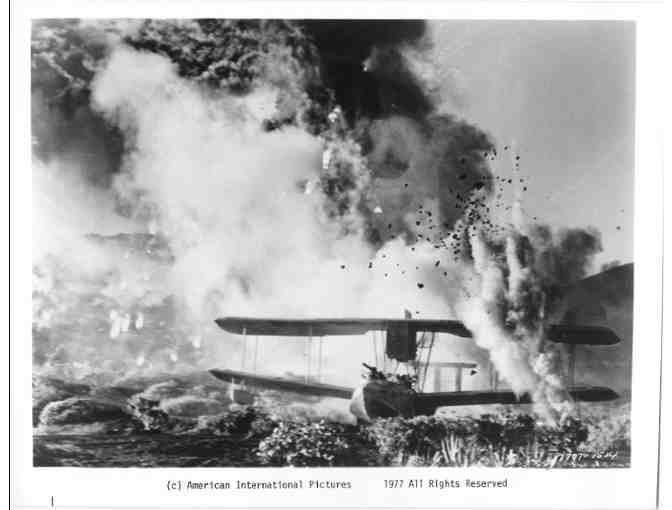 PEOPLE THAT TIME FORGOT, 1977, cards and stills, Patrick Wayne