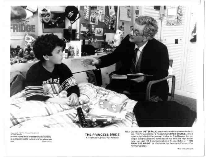 PRINCESS BRIDE, 1987, card and stills, Cary Elwes, Andre the Giant