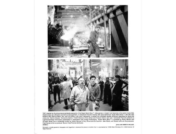 SUPER MARIO BROS, 1993, movie stills, Bob Hoskins, Dennis Hopper