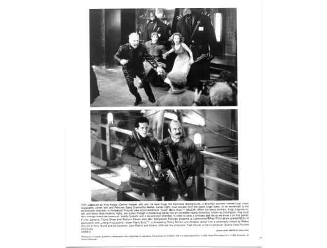 SUPER MARIO BROS, 1993, movie stills, Bob Hoskins, Dennis Hopper