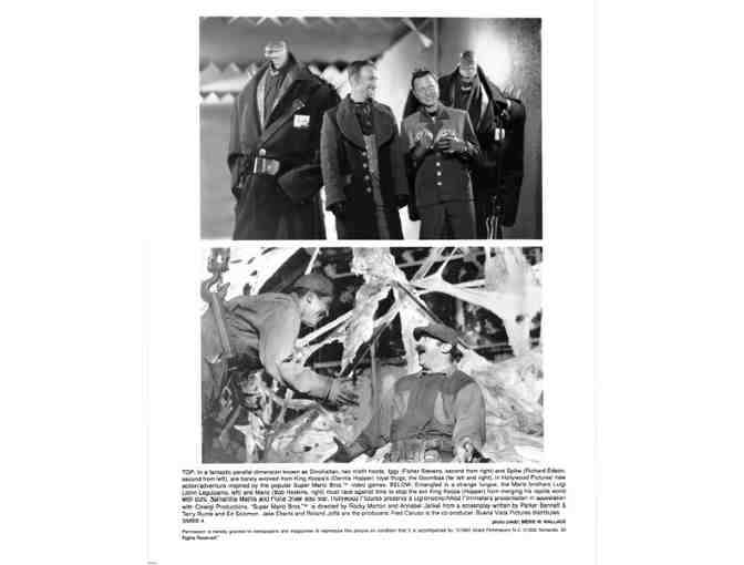 SUPER MARIO BROS, 1993, movie stills, Bob Hoskins, Dennis Hopper