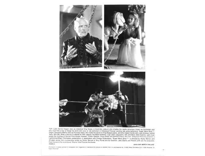 SUPER MARIO BROS, 1993, movie stills, Bob Hoskins, Dennis Hopper