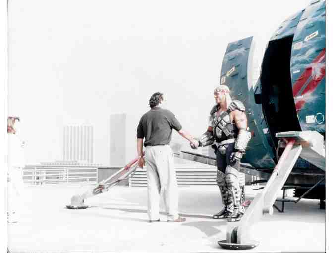 SUBURBAN COMMANDO, 1991, movie stills, Hulk Hogan, Christopher Lloyd