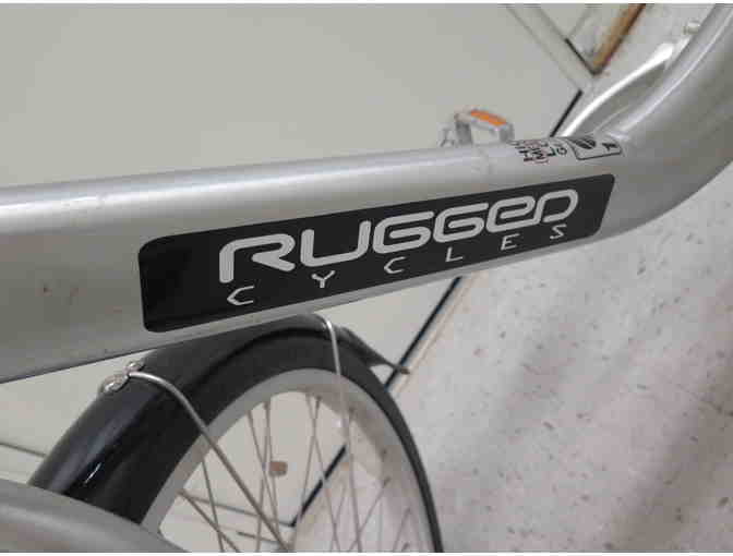 Rugged Cycles Bicycle with basket and bell