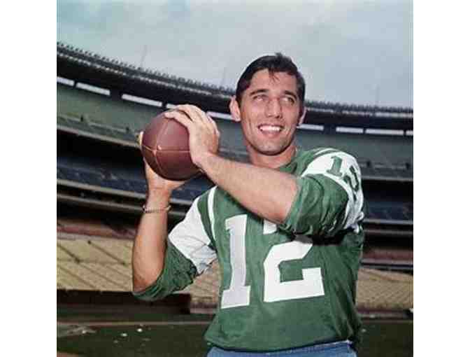 Joe Namath Autographed Jersey with Certificate of Authenticity - Framed