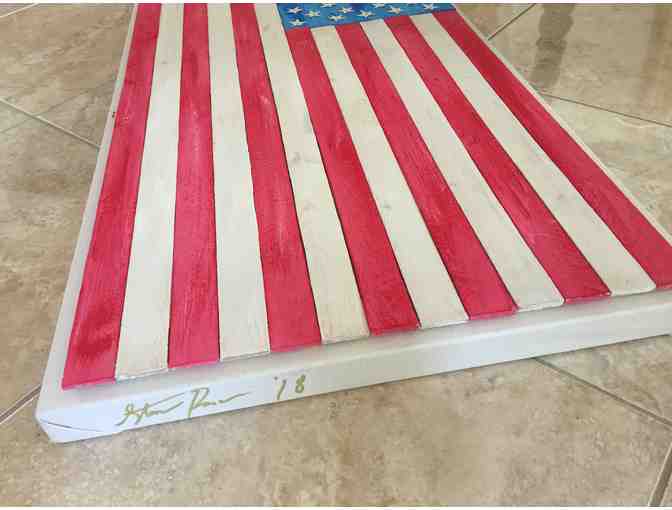 Art Piece - American Flag by Stephen Brauner