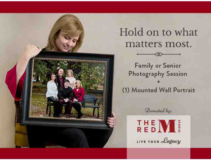 The Red M Studio - Photography Session and Wall Portrait
