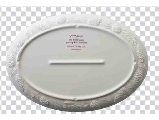 Gitter Gallery - 'Quail Country' Plate - The Brett Smith Sporting Art Collection