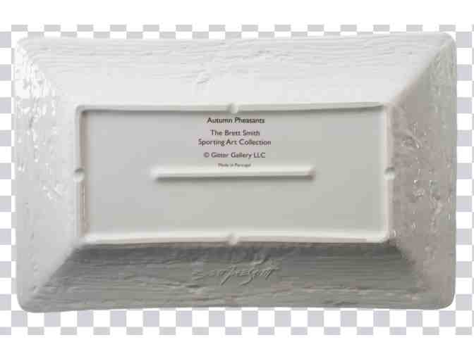 Gitter Gallery - 'Autumn Pheasants' Platter - The Brett Smith Sporting Art Collection