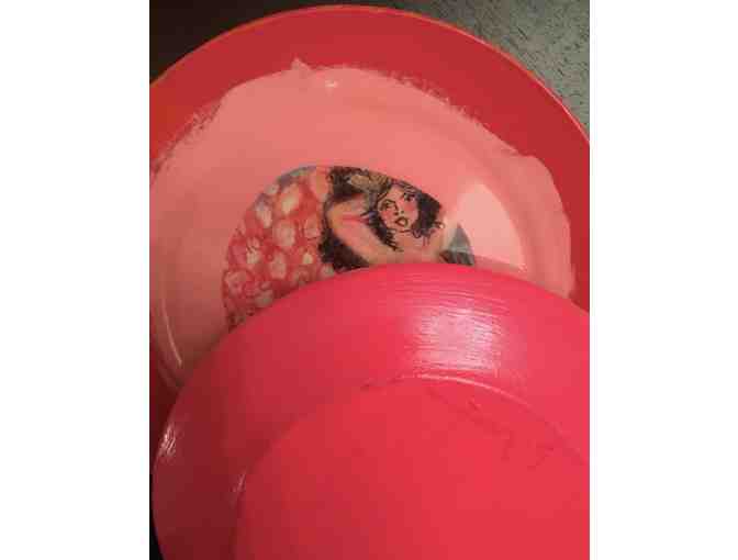 Art Piece - Julie Silvers - 4 Dessert Plates