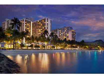 Waikiki Beach Marriott Resort & Spa (4) Nights, Airfare for (2), Show & Poolside Cabana