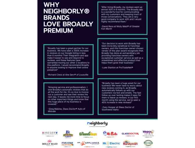 Broadly Premium one year subscription