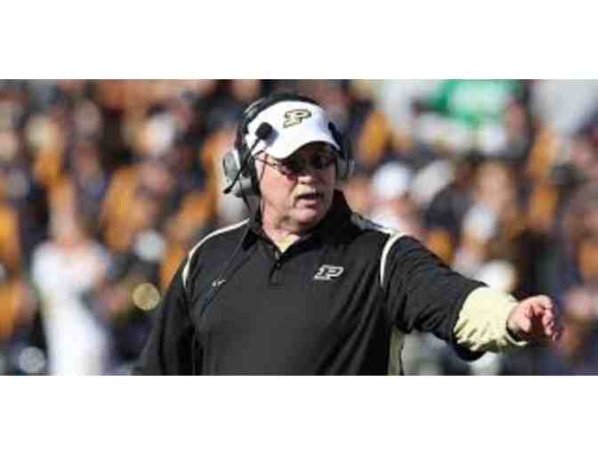 Joe Tiller Autographed Helmet