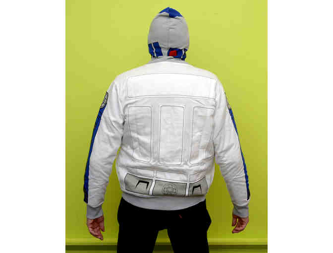 Star Wars 'I Am R2-D2' Costume Hoodie Sweatshirt (Men's Medium)