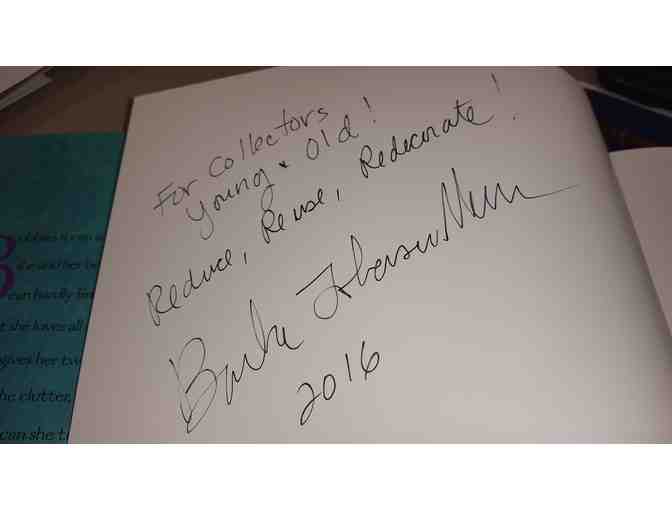 Barbara Johansen Newman - Autographed book: Glamorous Garbage