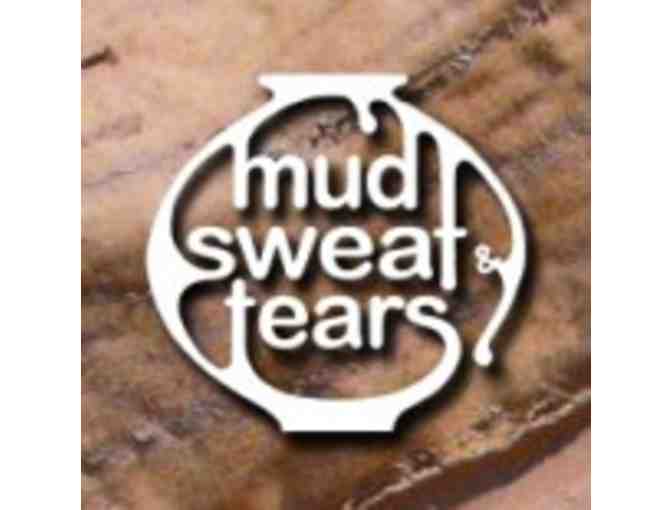Mud, Sweat & Tears Pottery: 2-hour workshop for two