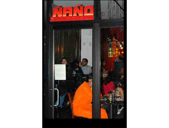 Nano Ecuadorian Restaurant: $50 gift certificate (1/2)