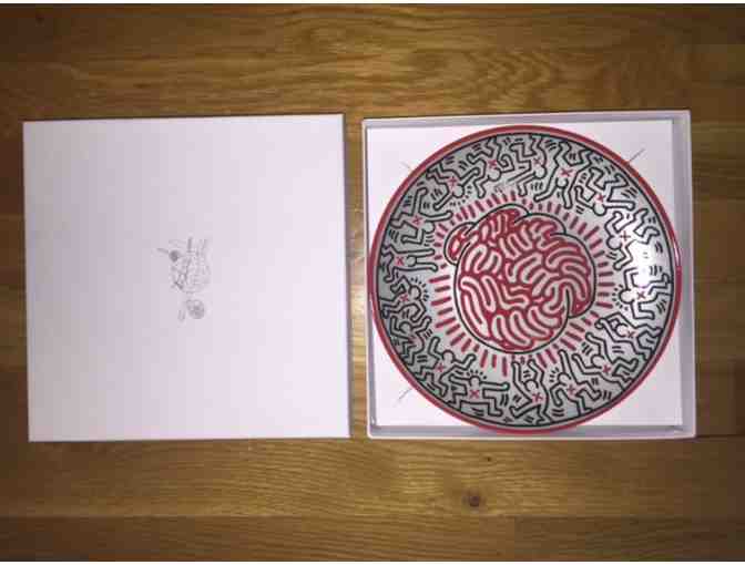 Limoges Keith Haring plate
