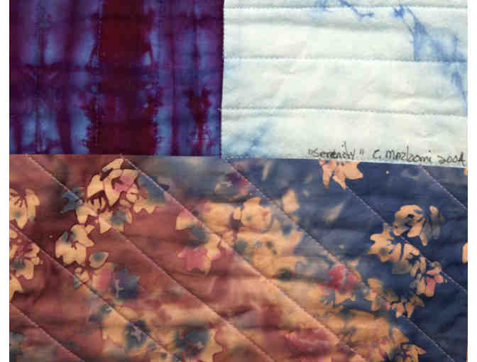 Carolyn Mazloomi's Serenity Wall Quilt