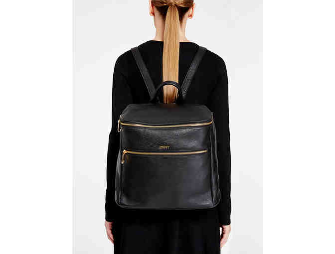 DKNY Leather Backpack and Accessories
