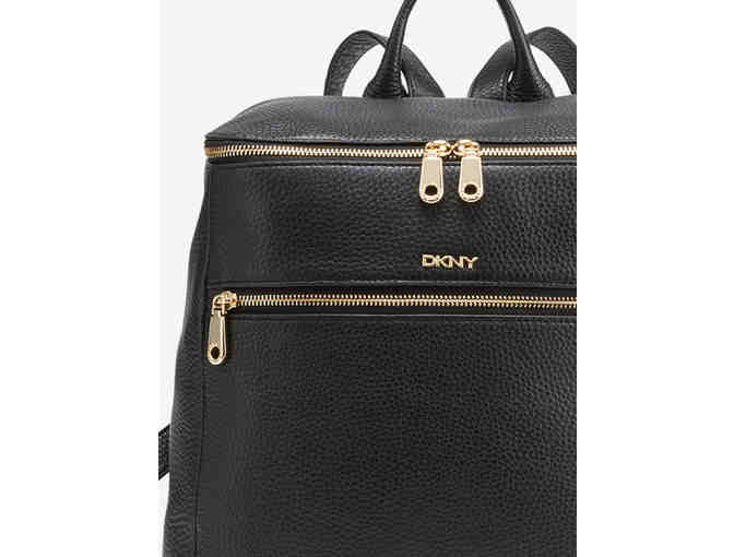 DKNY Leather Backpack and Accessories