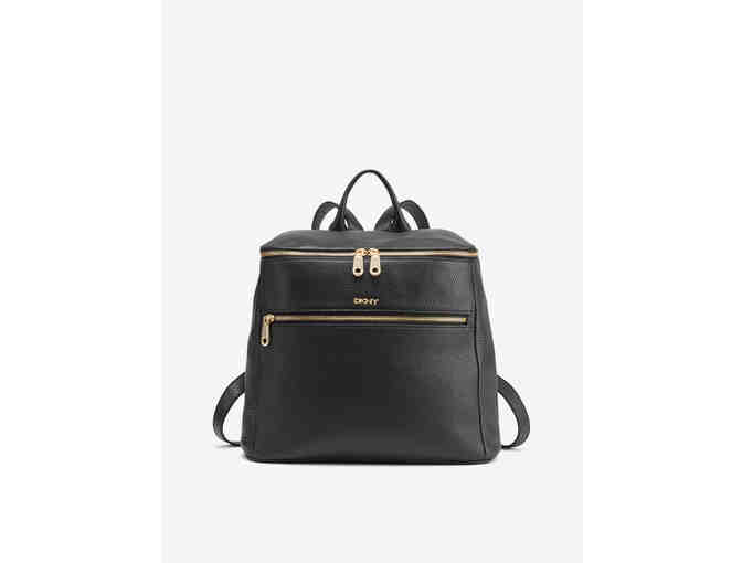 DKNY Leather Backpack and Accessories