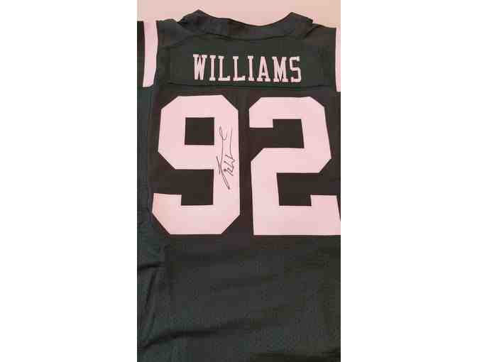 NY Jets: Signed Jersey by Leonard Williams #92