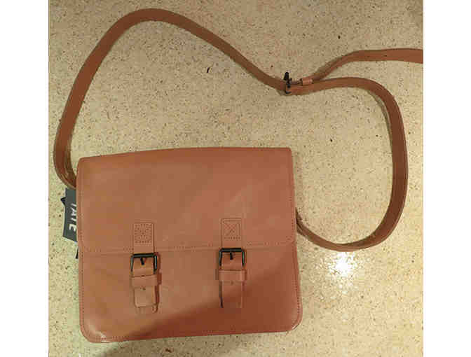 Handmade Natural Leather Barbara Wiggins Satchel