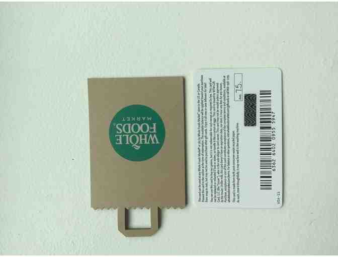 Whole Foods - $75 Gift Card