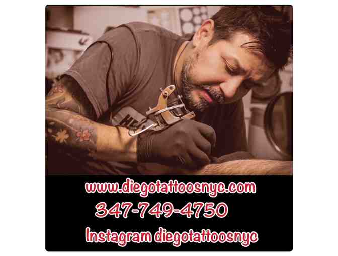 Medium Sized Tattoo from Diego Tattoos