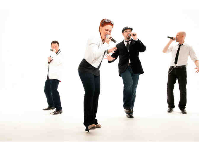 4 Ringside seats to BLUE JUPITER'S A CAPPELLA PARTY