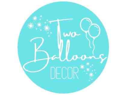 Two Balloons Decor - Themed Number Balloon Bouquet ($190)