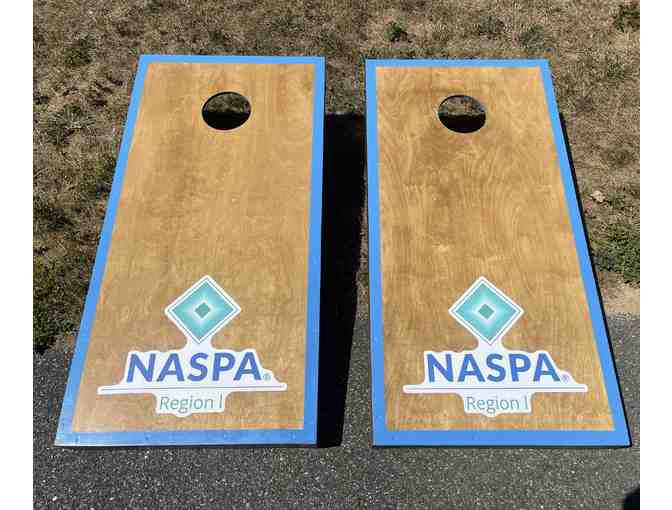 Custom Built NASPA Region I Cornhole Set