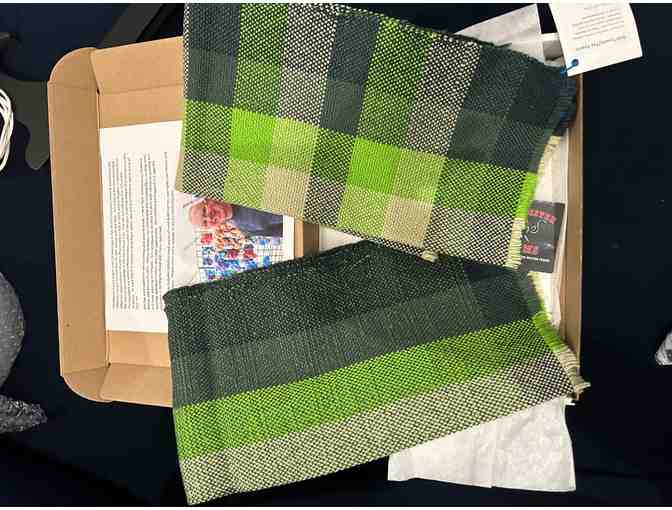 Two Hand-Woven Tea Towels