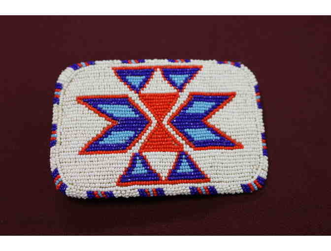 Beaded Men's Belt Buckle