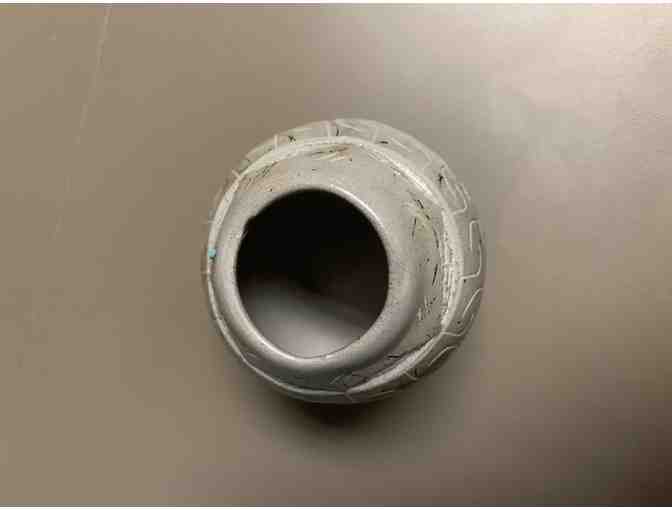 Beautiful Small Navajo Pottery (Grey & Turquoise)