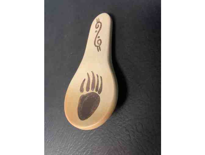 Ceramic Animal & Bear Claw Spoon Set