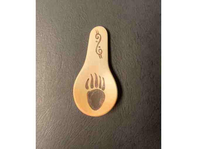 Ceramic Animal & Bear Claw Spoon Set