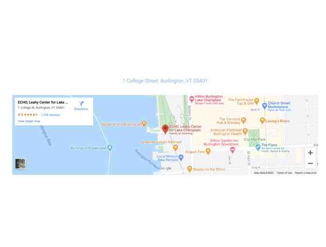 ECHO Science Museum small household membership