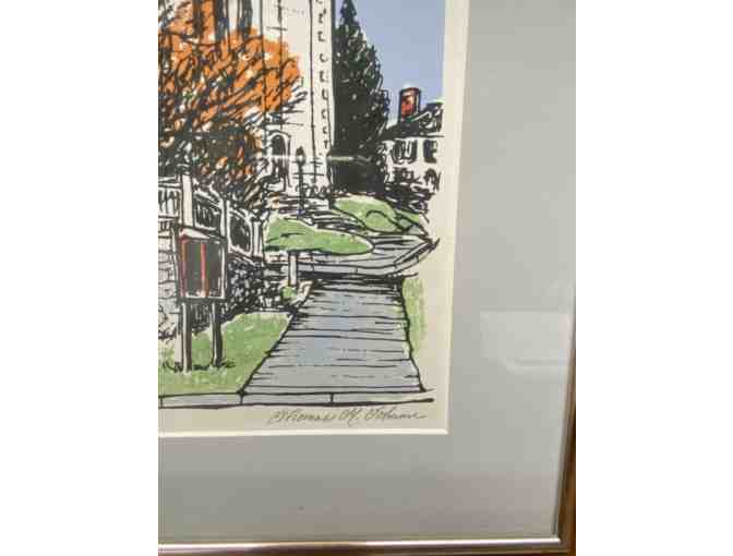 Middlebury church print