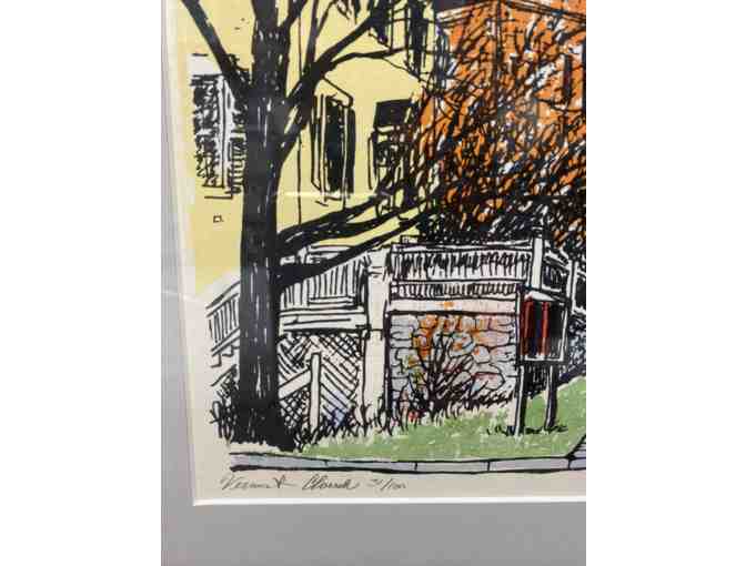 Middlebury church print