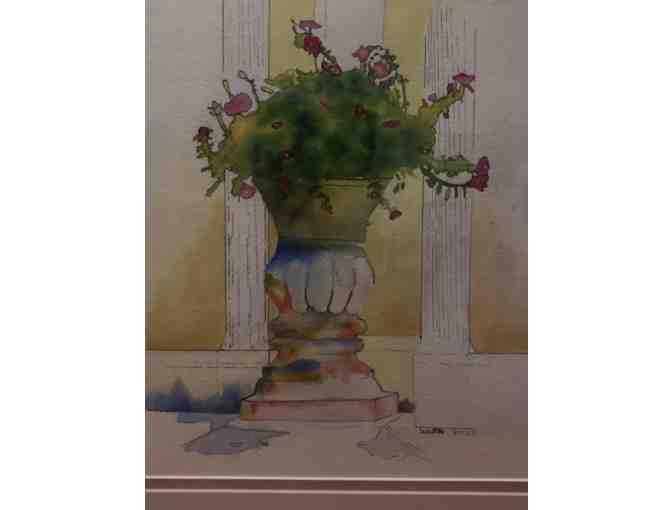 Watercolor painting by alum Celeste Jedlick