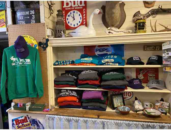 Ripton Country Store sweatshirt and hat