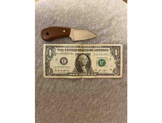 Hand forged utility knife by Dominic Paolantonio (1 of 2)