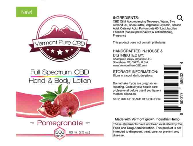 Vermont Pure CBD Product Variety Package