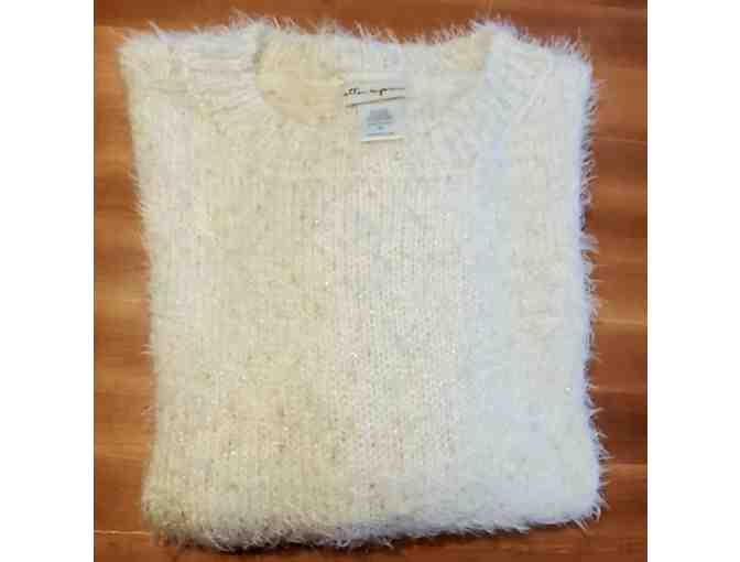 Cotton Emporium Off White Sweater - Photo 2