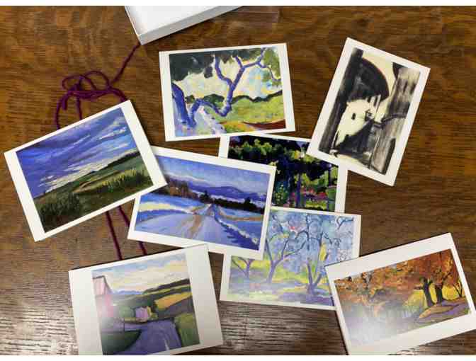 Set of Eight Cards by Local Artist Sarah Wesson (2 of 2) - Photo 1