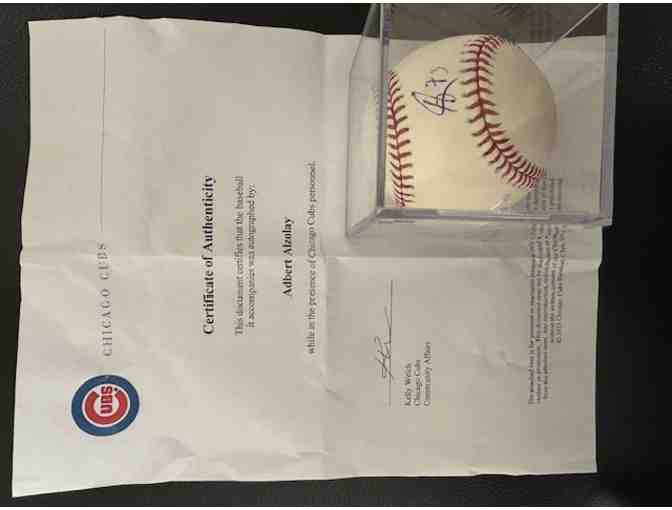 Autographed Cubs Baseball