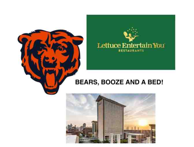 Bears, Booze and a Bed!! What a great combination!