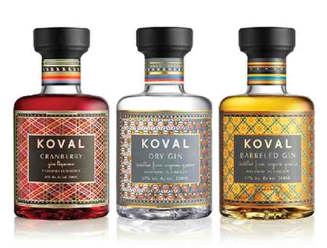 2 passes for a distillery tour at Koval Distillery